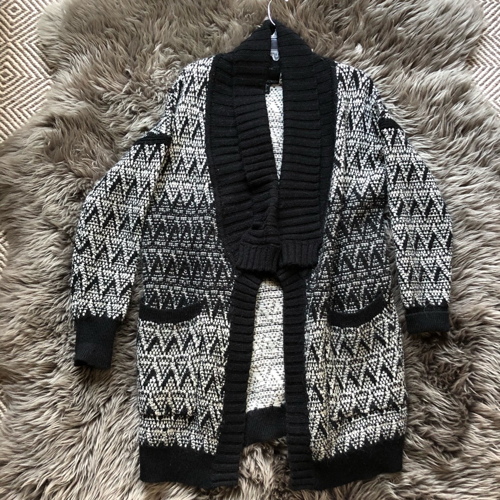Long Warm Trendy Cardigan